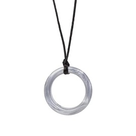 Realm Ring Sensory Chew Pendant - (Silver)