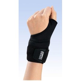 Sorbodo 63511 Wrist Supporter, Black, Large (Right Hand)