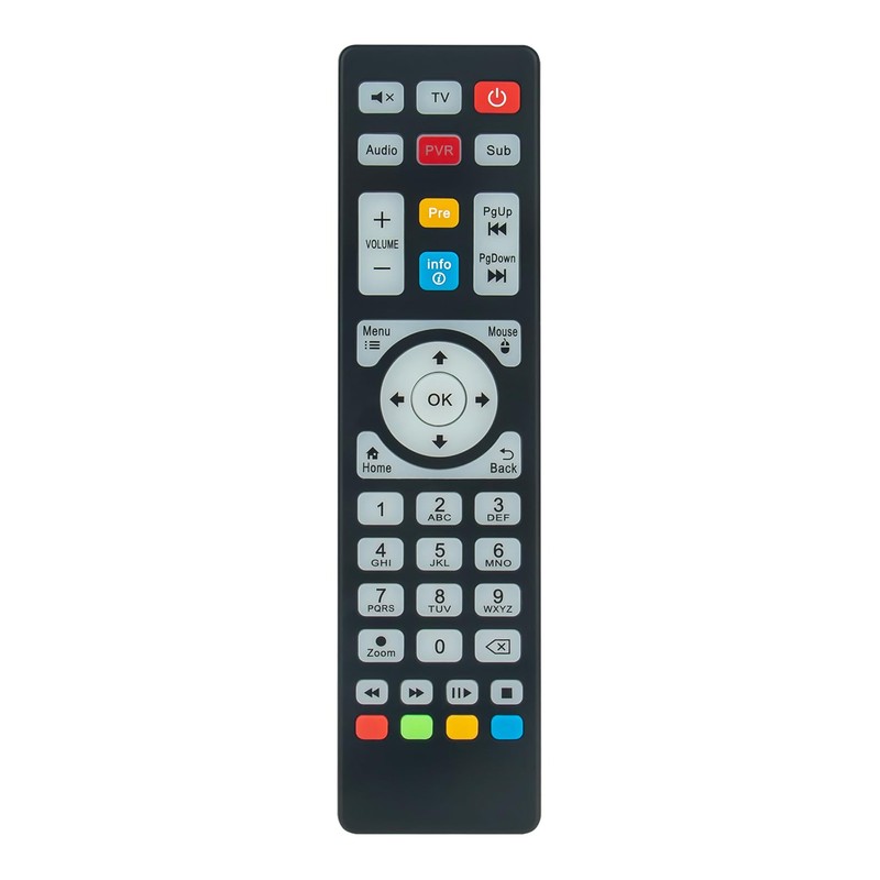 Replacement Remote Control -ALLIMITY- fit for Global Media Box PLUSTV