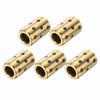 sourcing map 5pcs Sleeve Bearings 8mm Bore x 15mm OD