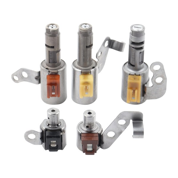 5Pcs CTV Transmission Shift Solenoid Kit Fit for 1999-2007 Lexus