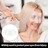 100 Pcs Clear Face Visors, Shampoo Eye Shield After Surgery,