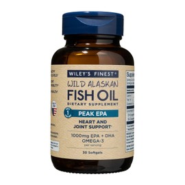 Wiley's Finest - Wild Alaskan Fish Oil 1000mg EPA + DHA Peak EPA - 30 Softgels by Wiley's Finest