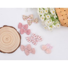 Bianhuan Baby Hair Pin, Baby Hair Clip, Children, Patching Pin, Ribbon Hair Accessories, Kids, Girls, Cute, Stylish, Birthday Gift, Hair Ornament, Hair Clip, 10-Piece Set, Hair Access, Patch-Fastener,