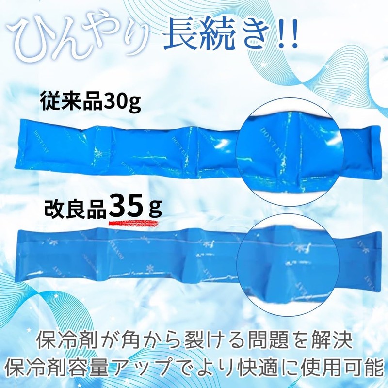 WORLD COLLECTION 2025 Model Neck Cooler with Ice Pack, Black,