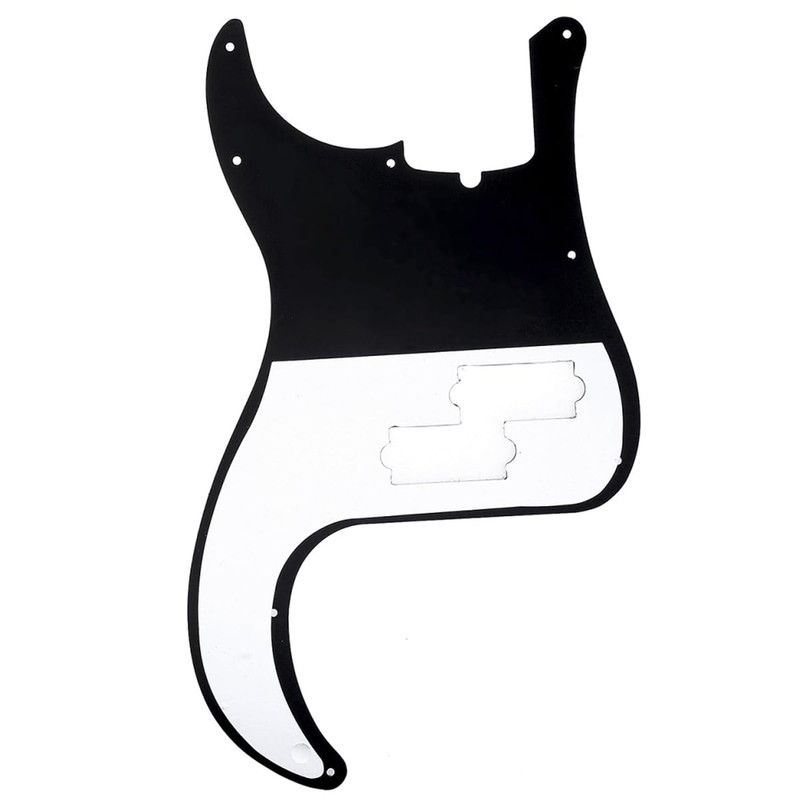 Musiclily Pro 13-Hole Modern Style P Bass Pickguard for 4