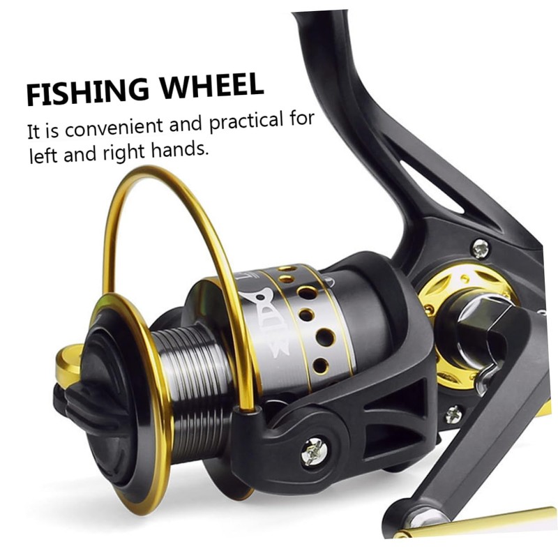 BESPORTBLE 1pc Fishing Reel Wheel Fishing Spinners Baitcasting Reels Fishing
