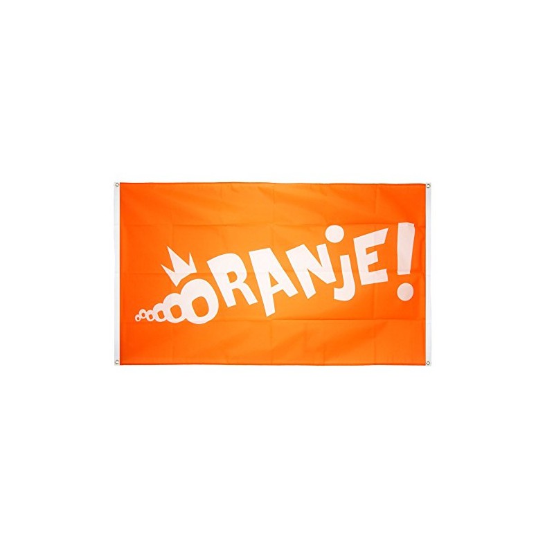 Flaggenfritze® Balcony Flag Fan Flag Netherlands Oranje!