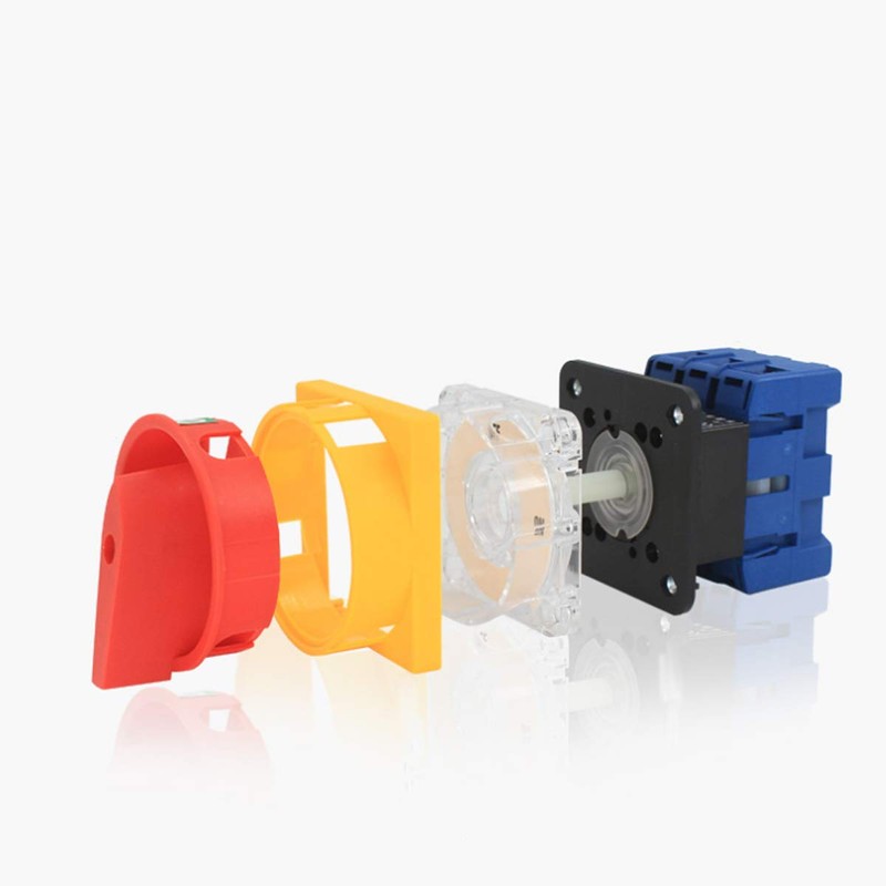 1Pcs Universal Changeover Selector Switch, Power Transfer Switch, 2 Positions,