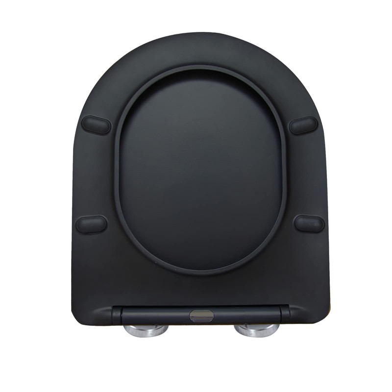 WinZo UF069B Small U Shaped Toilet Seat Soft Closing For