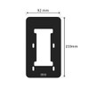 Non-Adhesive Wall Plate Compatible with RingDoorbell Battery Doorbell & Older