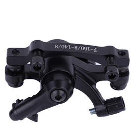 Nimomo Front Disc Brake Device, Mechanical Bicycle Brake Caliper, Bicycle Pull Disc Brake, Front Rear Disc Brake BB8(F160R140)