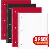 1InTheOffice Graph Paper Notebook, Spiral Paper Notebook, Quad Ruled 8""