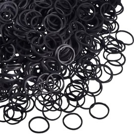 Triko Paquete de 1000 Mini Ligas Cabello para Mujer, Gomas Elásticas Suaves para Peinado, Bandas Elásticas para Trenzas Pequeñas de Niñas, Ligas Resistentes para Peinado