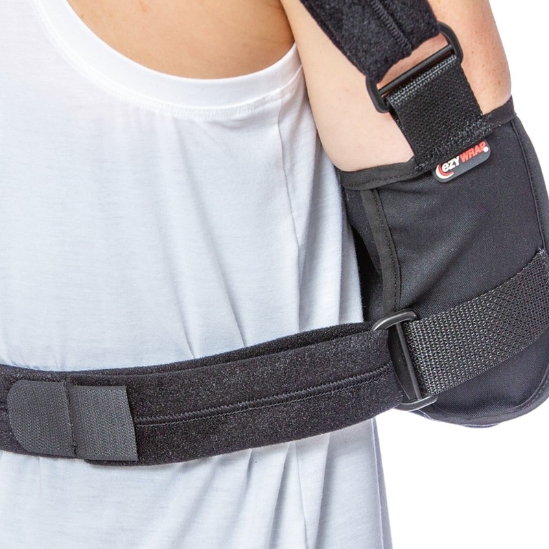 Ezy Wrap Accommodator Shoulder Immobilizer Sling Orthosis – Comfortable Shoulder