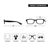 Die Lesebrille Unternehmen Schwarzes Milchiges Schildpatt Leser Herren Frauen R10-1