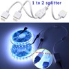 RESFNSE 5 Pin LED Strip Connector Kit White LED Strip