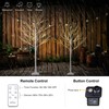LIGHTSHARE Lighted Birch Twig Tree with Fairy Lights 2 Sets