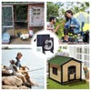 Solar Greenhouse Fan | Solar Panel Fan Chicken Coop Fan,Solar