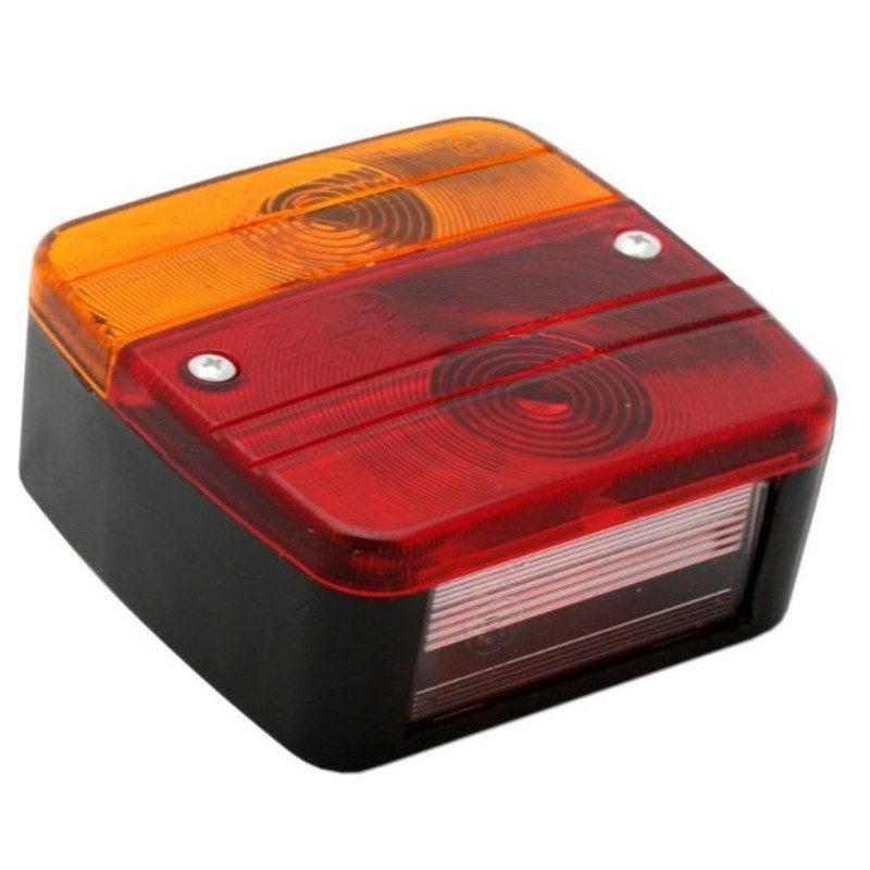 hillfield® Universal Rear Lights 12 V for Car Trailers Complete