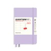 LEUCHTTURM1917 365951 Weekly Planner Pocket (A6) 2023, 12 Months, Lilac,