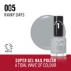 Rimmel, Super Gel Nagellack, 005 Rainy Days, Gel-Nagellack, professionelles Ergebnis,