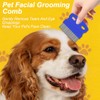 Pet Grooming Comb Set, 4 Pack Stainless Steel Flea Combs,