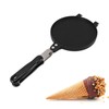 Eggs Roll Maker Waffle Cone Maker Household Round Shape Aluminum