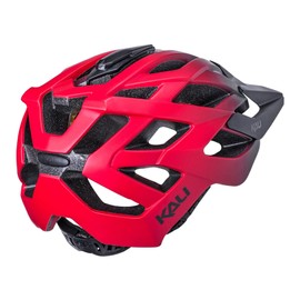 Kali Protectives Lunati 2.0 Mountain Bike/Enduro Cycling Helmet - Fade Matte Black/Red Large/X-Large