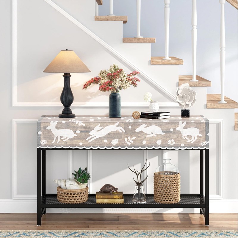 Lace Easter Table Runners 72 Inches Long - Spring Easter