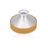 Tenor Sax Mute Eujgoov Aluminum Alloy Saxophone Sound Dampener Accessory