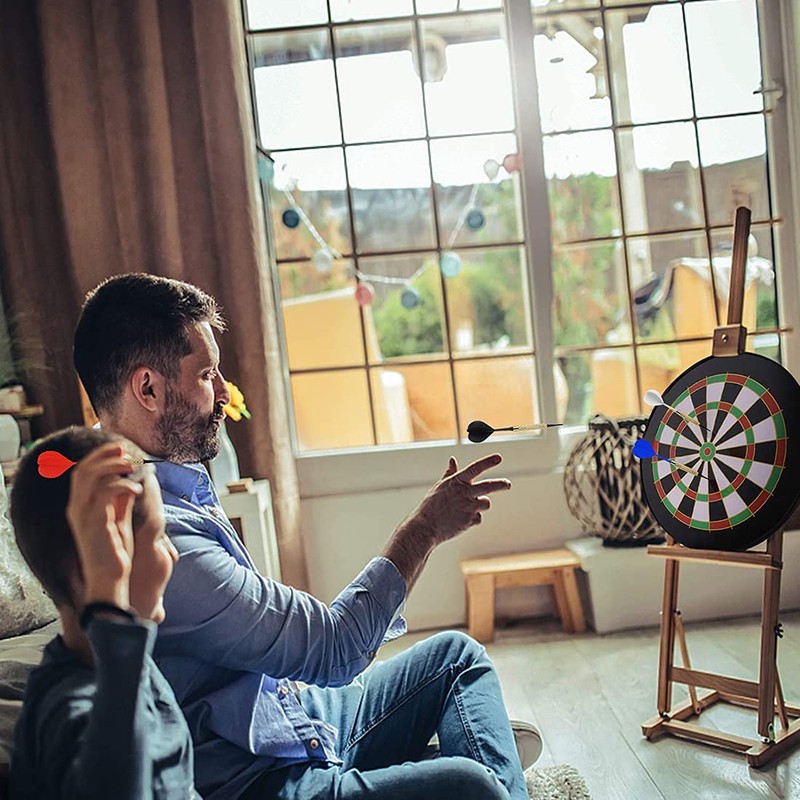 Pack of 50 Dart Tips, 2BA Black Soft Dart Tips,