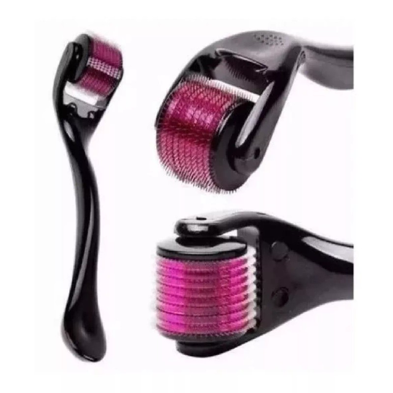 PÚRPURA Derma Roller Facial Regenera Colageno Rodillo