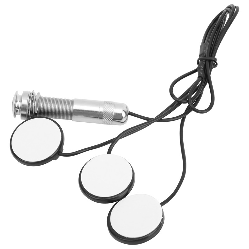 Guitar Piezo Pickup End Button Transducer for Acoustic Guitar Violin
