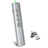 MIPREZT Rechargeable Presentation Clicker Wireless with Green Laser Pointer for
