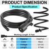 CXTM 7 Way Trailer Cord 7 Way Trailer Plug Inline