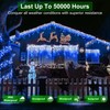 810 LED Christmas Lights with 180 Drops, 82ft 12 Modes