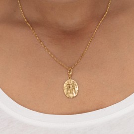 Lily Charmed - 18ct Gold Plated Gemini Zodiac Pendant Necklace