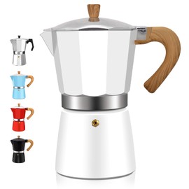 DITOSH 12 Cup Aluminum Espresso Stovetop Moka Pot Express Coffee Maker Percolator Italian Classic Mocha Coffee Machine for Italian and Cuban Cafe Brewing for Home & Camping 600ml 20oz