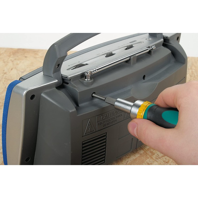 wolfcraft Miniature Hand Screwdriver With Ratchet Function I 1237000 I