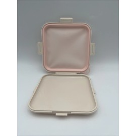 Snap-on Sandwich Containers With Snap On Lid, Microwave Safe