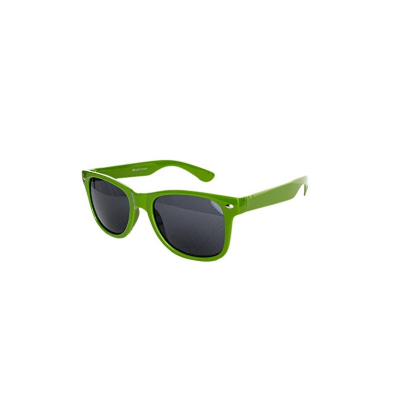Ciffre Sunglasses Nerd Style Retro Vintage Unisex Glasses Dark Green,