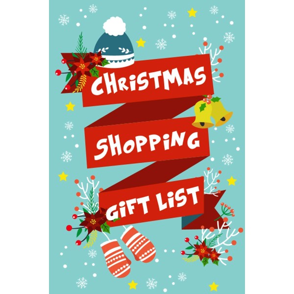 Christmas Shopping Gift List: Christmas Shopping Budget Party Planner, Holiday