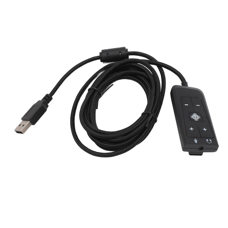 USB to 3.5mm Jack Audio Sound Card Adapter with Headphone