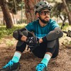 Funkier Padded Knee Protector Shield Seamless Performance Mountain Bike. Shock