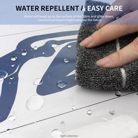 60 x 72 Clear Shower Curtain Liner with Magnets and Rustproof Grommets, Lightweight, Waterproof, Odor-Free, Suitable for Home, Hotel, Office etc.