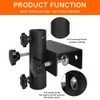 Parasol Holder, Balcony Railing, Adjustable, Space-Saving Parasol Holder, Balcony Diameter