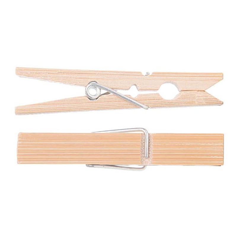 Go Bamboo Biodegradable Clothes Pegs, 20
