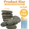 CYEAH 20 Pcs Extra Large Rocks for Painting, 4-5 Inch