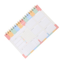 CAXUSD Planner Paper 2024 Monthly Planner Spiral Bound Notepad for To-do List for Students